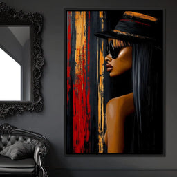 Elegance of Urban Shadows - NicheCanvas