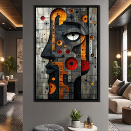 Geometric Fusion Enigma - Cole Williams - NicheCanvas