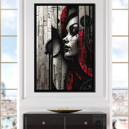 Shadowed Elegance Unveiled - NicheCanvas