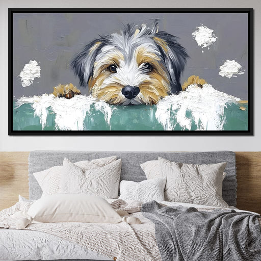 Puppy Yorkshire Dreams Canvas Print