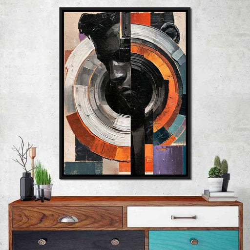 Where Internal Geometry Finds Balance Canvas Print