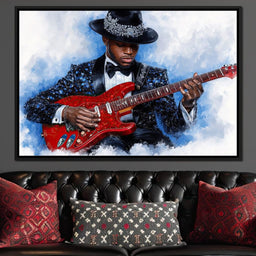 Harmony Strumming Through Elegance - NicheCanvas