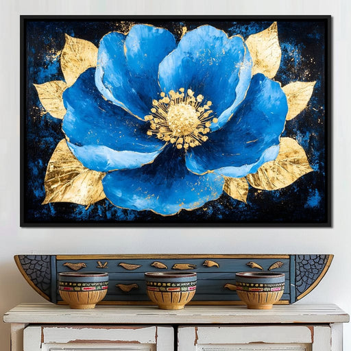 Opulent Petal Symphony Canvas Print