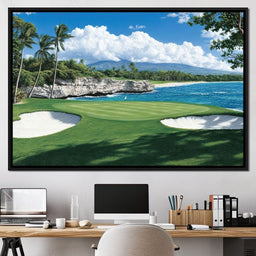 Exotic Golf Course - NicheCanvas