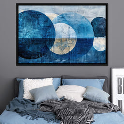 Sapphire Moons Aligned - NicheCanvas