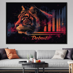 Urban Detroit - NicheCanvas