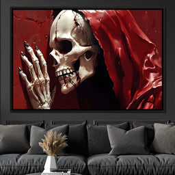 Skeletons Shroud of Silence - NicheCanvas