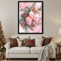 Festive Pine Gift Candle Radiance - NicheCanvas