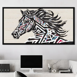 Equine Kaleidoscope Journey - Alicia Smith - NicheCanvas