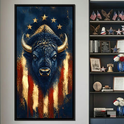 Patriot of the Golden Plains - NicheCanvas