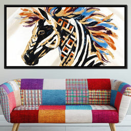 Golden Mane Illusion - Alicia Smith - NicheCanvas