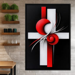 Scarlet Coil Crossing - TooplesArt - NicheCanvas