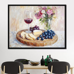 Rustic Vineyard Delight - NicheCanvas