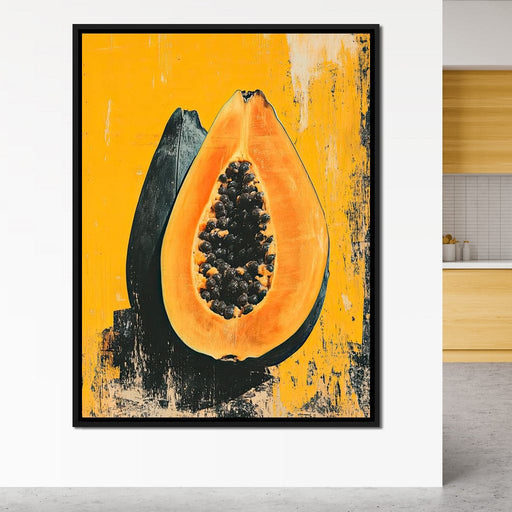 Papaya Vibrance Canvas Print