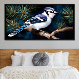 Majestic Flight Amid Pines - NicheCanvas