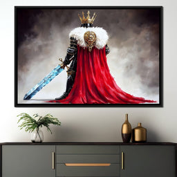 Majestic Regalia Warrior - NicheCanvas