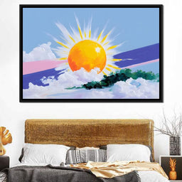 Radiance Over Morning Skies - NicheCanvas