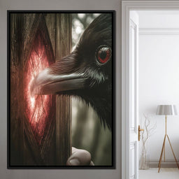 Portal of Crow Shadows - NicheCanvas