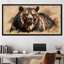 Guardian of the Wild Highlands - NicheCanvas