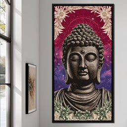 Celestial Buddha Tranquil Flow - NicheCanvas