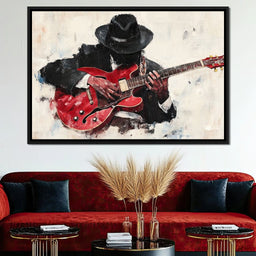 Guitar Groove in Motion - NicheCanvas