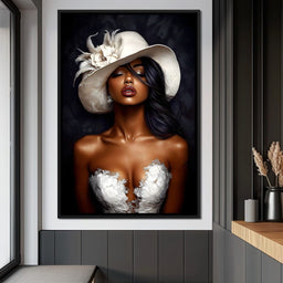 Elegance in Ivory Dreams - NicheCanvas