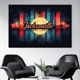 Jacksonville Golden Horizon - NicheCanvas