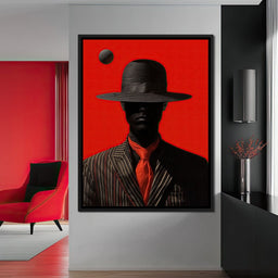 The Man Who Wasn’t There - TooplesArt - NicheCanvas