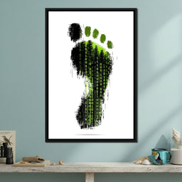 Digital Forest Footprint Code - NicheCanvas