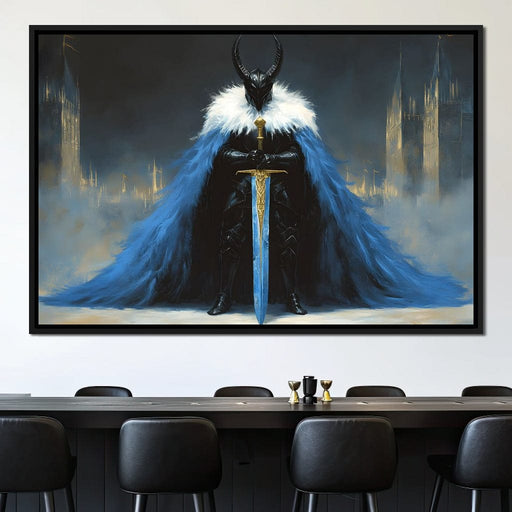 Knight of the Gilded Realm Canvas Print