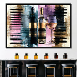 Vintage Notes of Midnight Gold - NicheCanvas