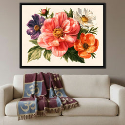 Cosmic Petals Upon A Summer Meadow - NicheCanvas