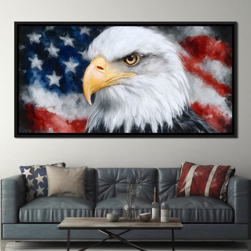 Majestic Eagle Essence Canvas Print