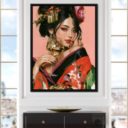 Toasted Peony And Silk Nights - NicheCanvas