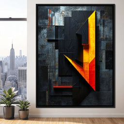 Colorful Modern Art 040 - Johanjjf - NicheCanvas