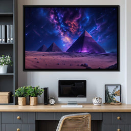 Stardust Over Giza - TooplesArt - NicheCanvas