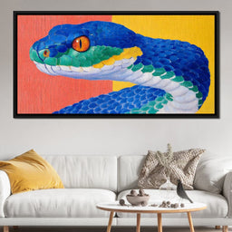 Sapphire Coil Radiance - NicheCanvas