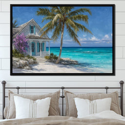 Palm Cottage Ocean Breeze View - NicheCanvas