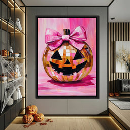 Disco Pumpkin - NicheCanvas