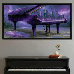 Melodies Melting Into The Night Sky - NicheCanvas