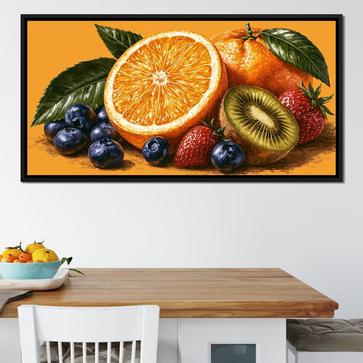 Harvest Of The Ripe Orchard Canvas Print