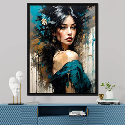 Female Portrait 0057 - Vizahn Burger - NicheCanvas