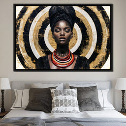Reflections of a Golden Soul - NicheCanvas