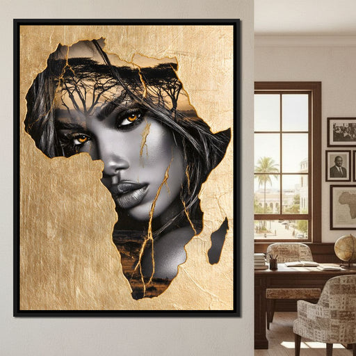 Golden Legacy of the Savannah Soul Canvas Print