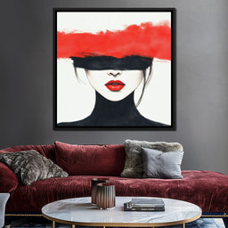 Radiant Allure Portrait Mystique - NicheCanvas