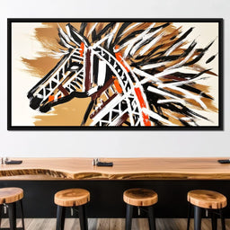 Wild Essence Untamed Brushstrokes - Alicia Smith - NicheCanvas