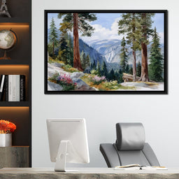 Sierra Falls Pine Vista Trail - NicheCanvas