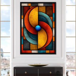 Shapes In Agreement - TooplesArt - NicheCanvas