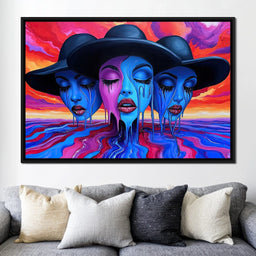 Dissolving Souls, The Art of Letting Go - TooplesArt - NicheCanvas