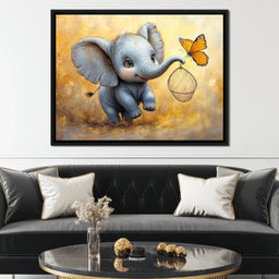 Innocence on a Golden Breeze - TooplesArt - NicheCanvas